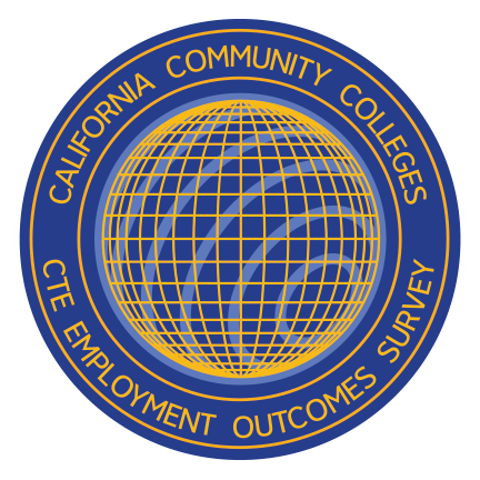Blue and gold circular logo for the CTEOS Survey